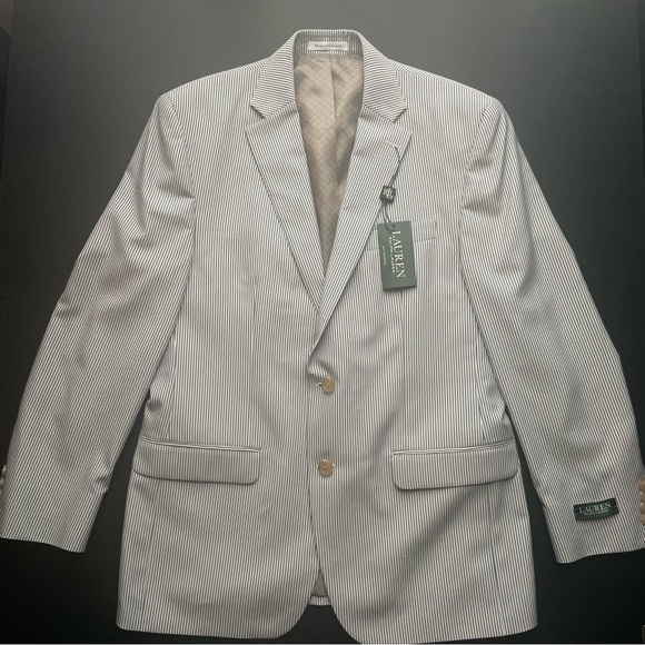 Polo Ralph Lauren Other - NWT Polo Ralph Lauren Seersucker Jacket